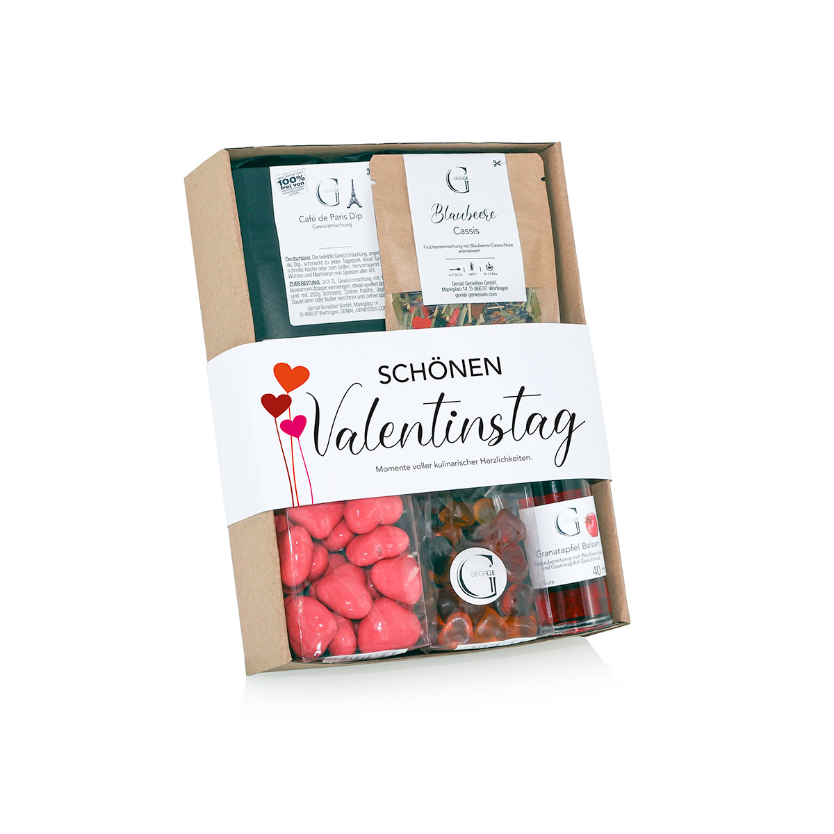 Geschenk-Set Schönen Valentinstag S