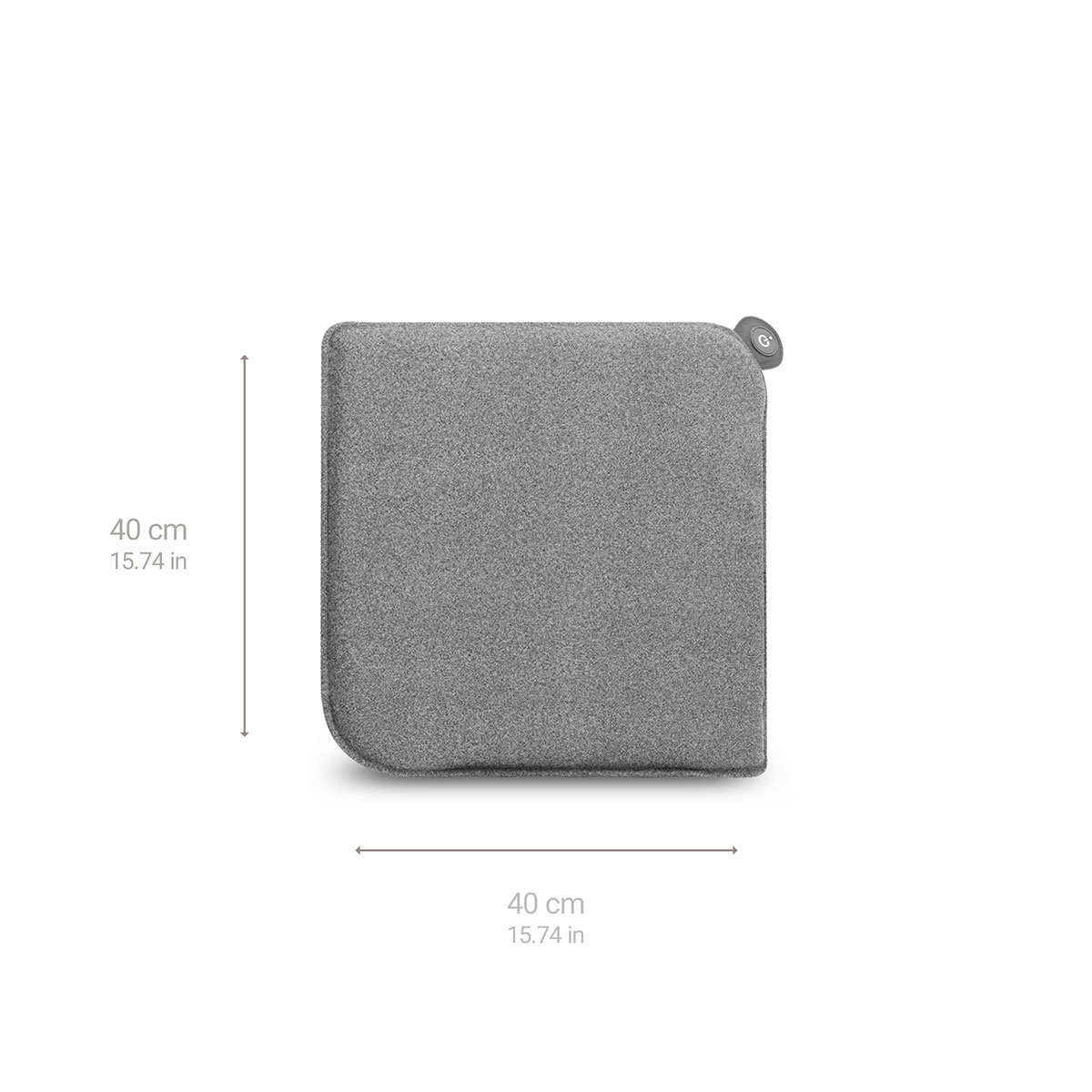 Outdoor Sitzheizkissen OL 600 grau, inkl. Powerbank