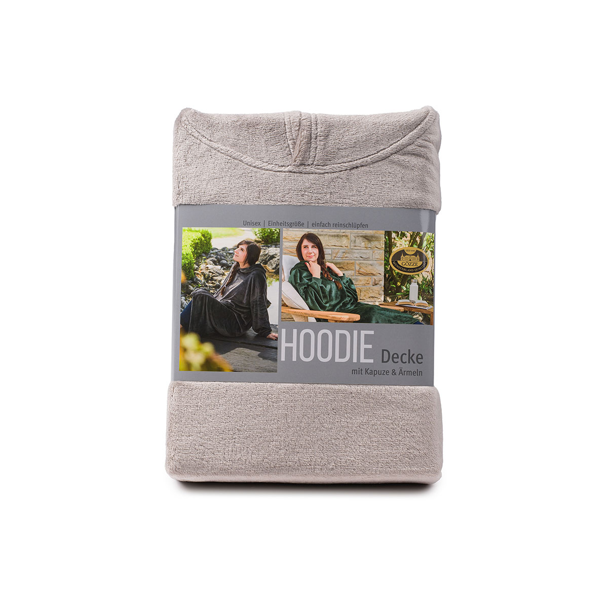 Hoodie Kuscheldecke