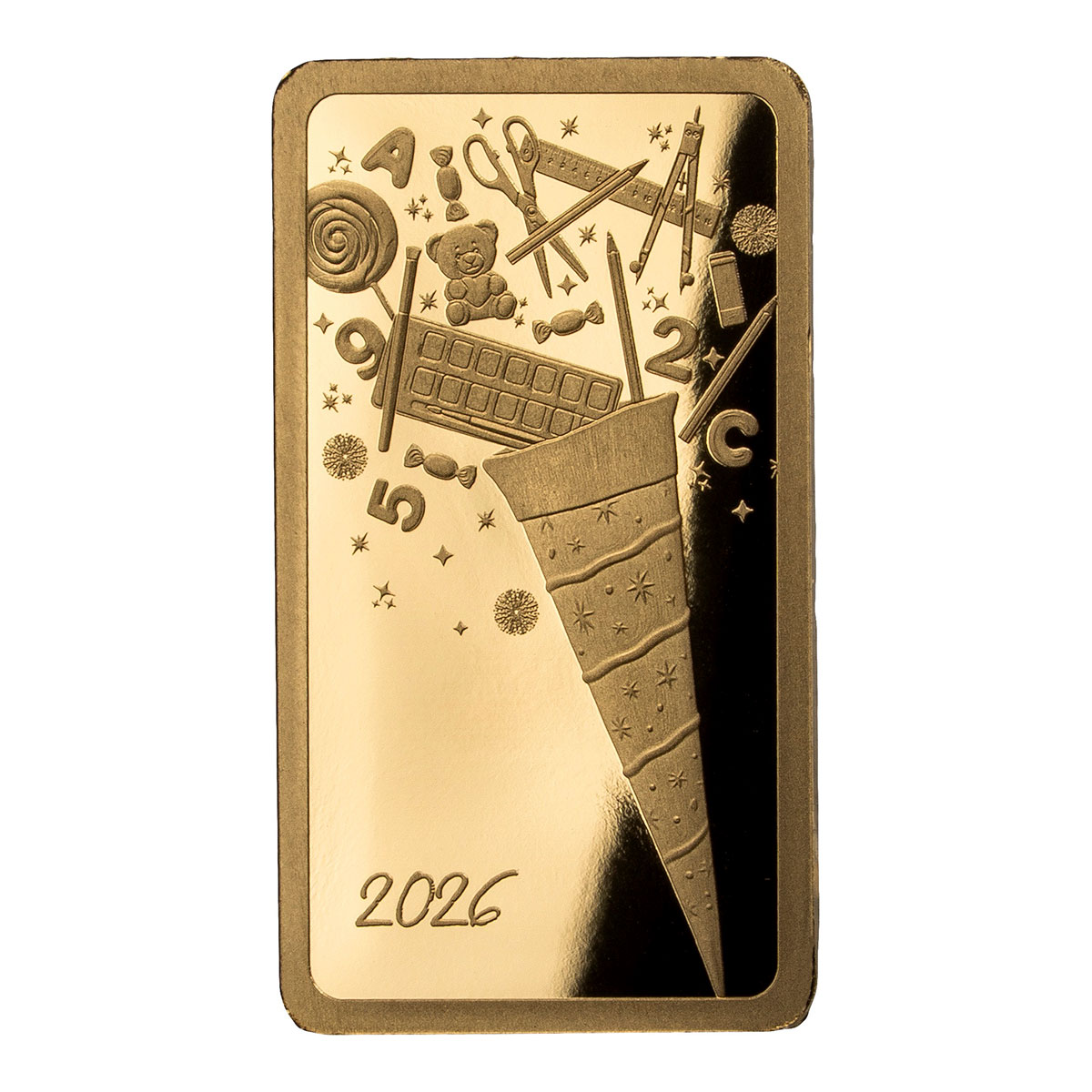 Goldbarren Schultüte