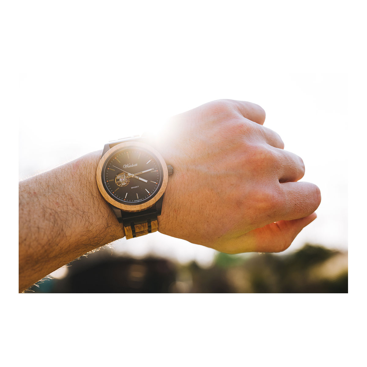 Herrenuhr Automatik, skelettiert