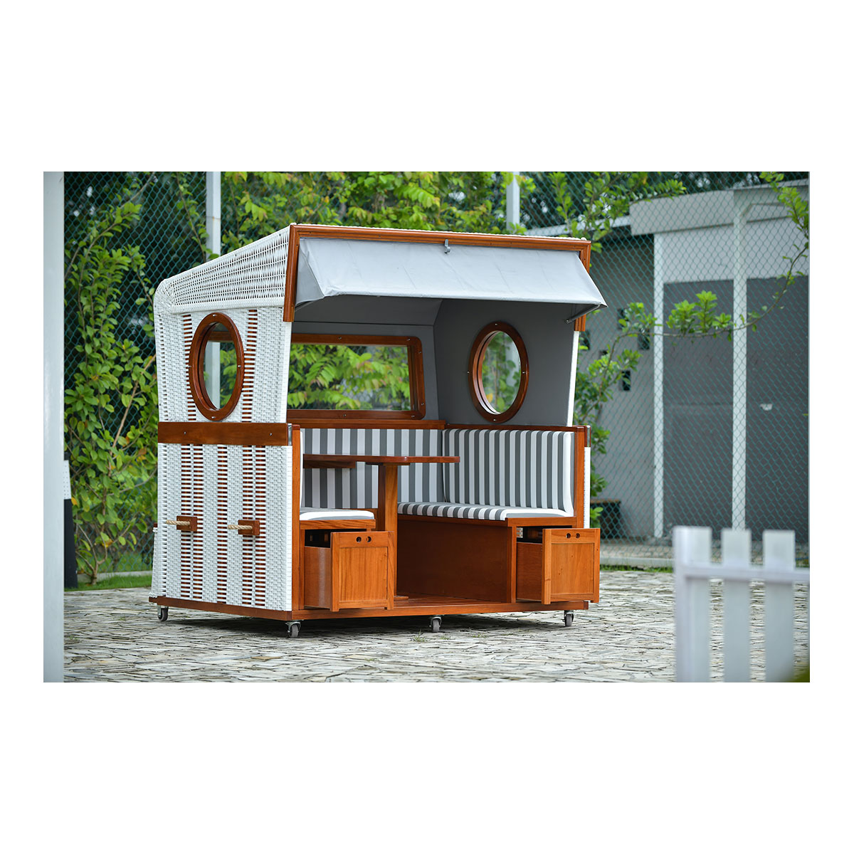 Strandkorb 6-Sitzer, Gosch-Lounge