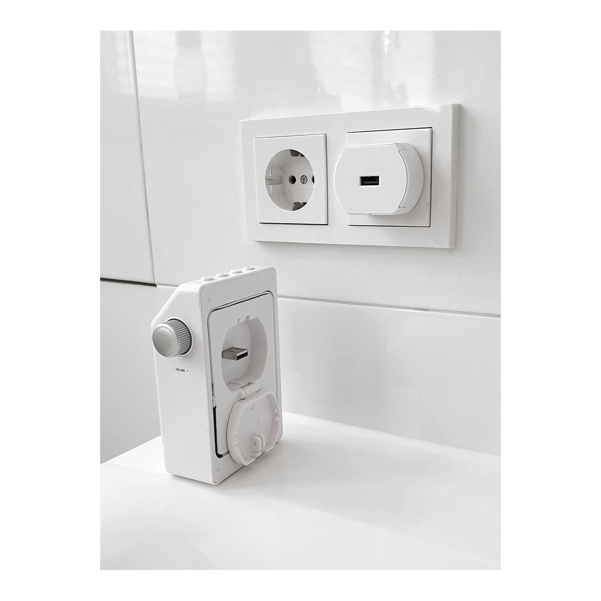 DAB+/UKW Steckdosenradio mit Bewegungsmelder