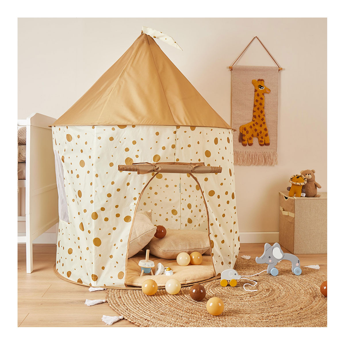 Pop up Spielzelt Dots