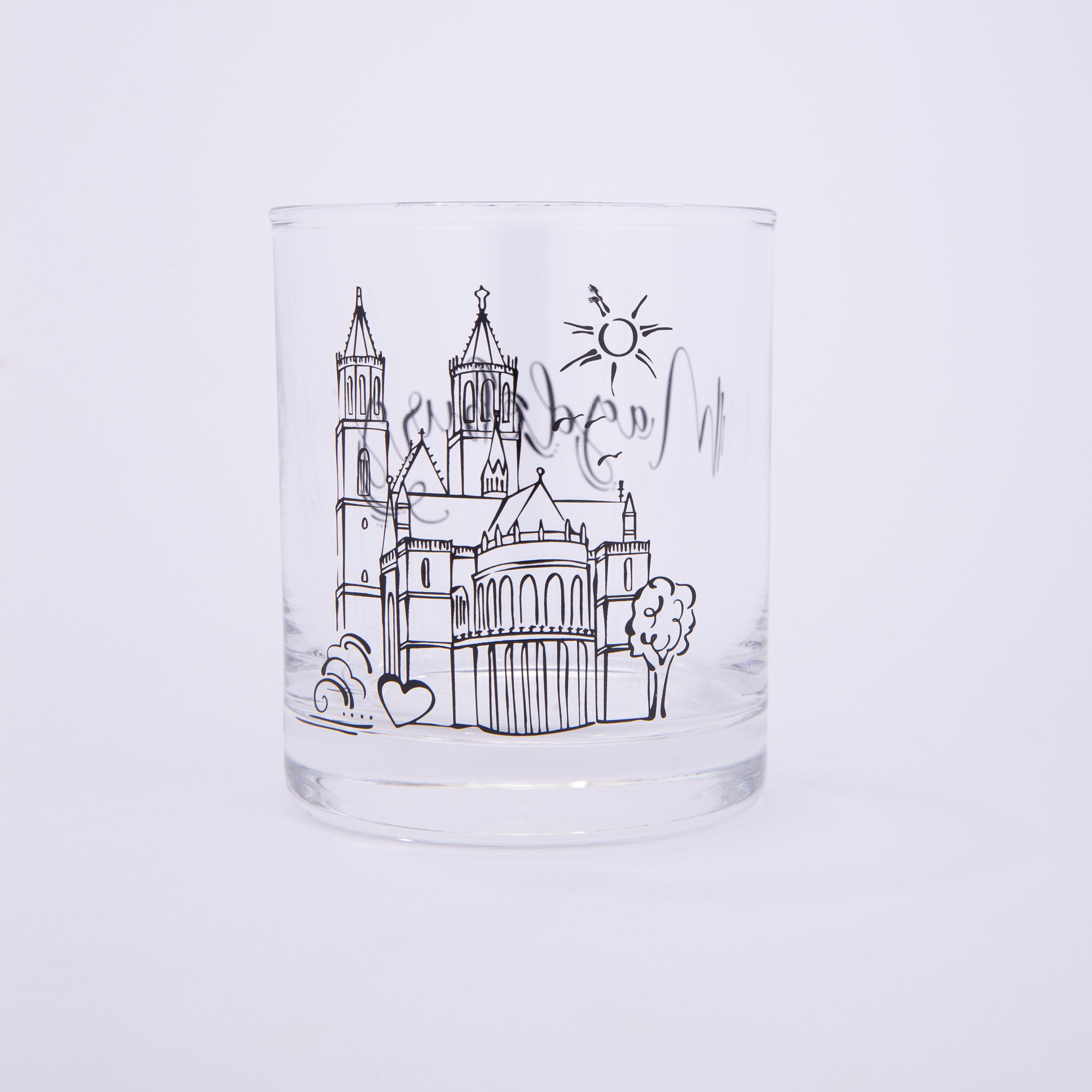 Whiskyglas Magdeburger Dom