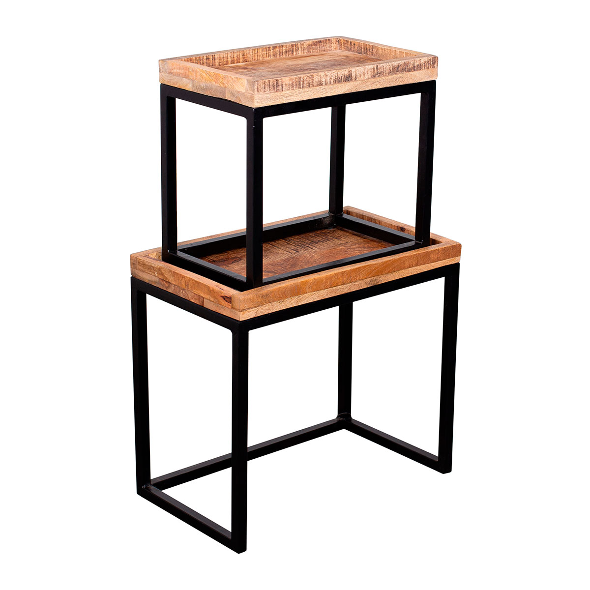 Couchtisch 2er Set Lecce Mango natur