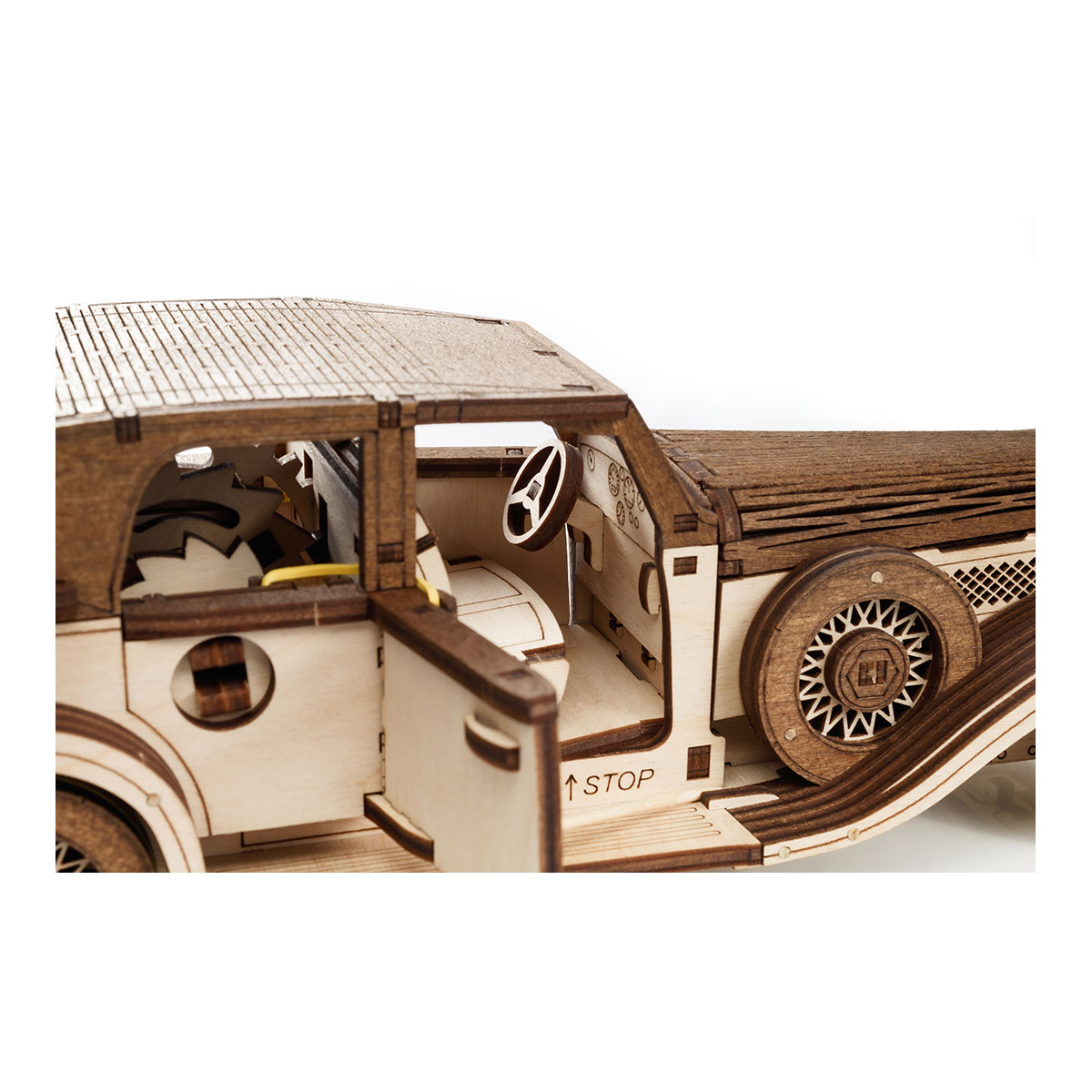 3D-Holzpuzzle, Wind Up Car Ferdinand