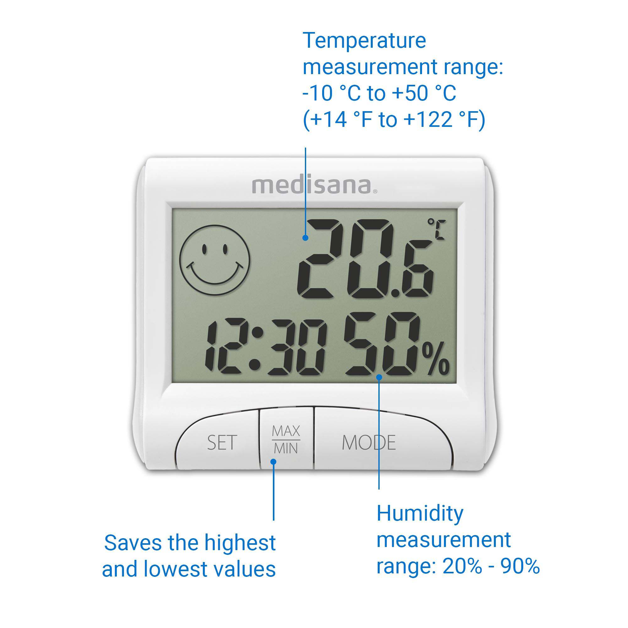 3 in 1 Hygrometer