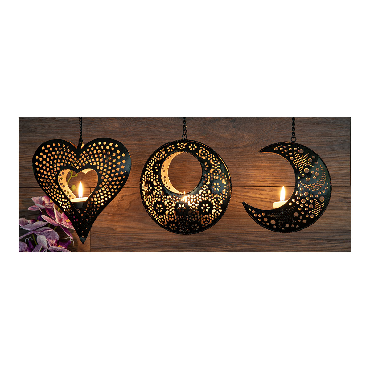 Orientalische Lichter 3er-Set Orientalische Lichter 3er-Set