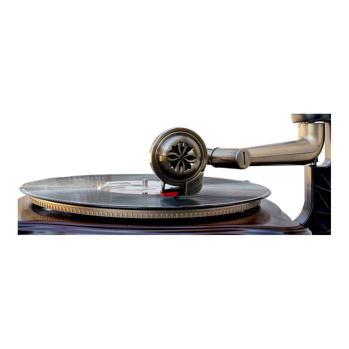 Stereo Grammophon mit UKW/MW-Radio, USB/SD, Bluetooth®, Encoding