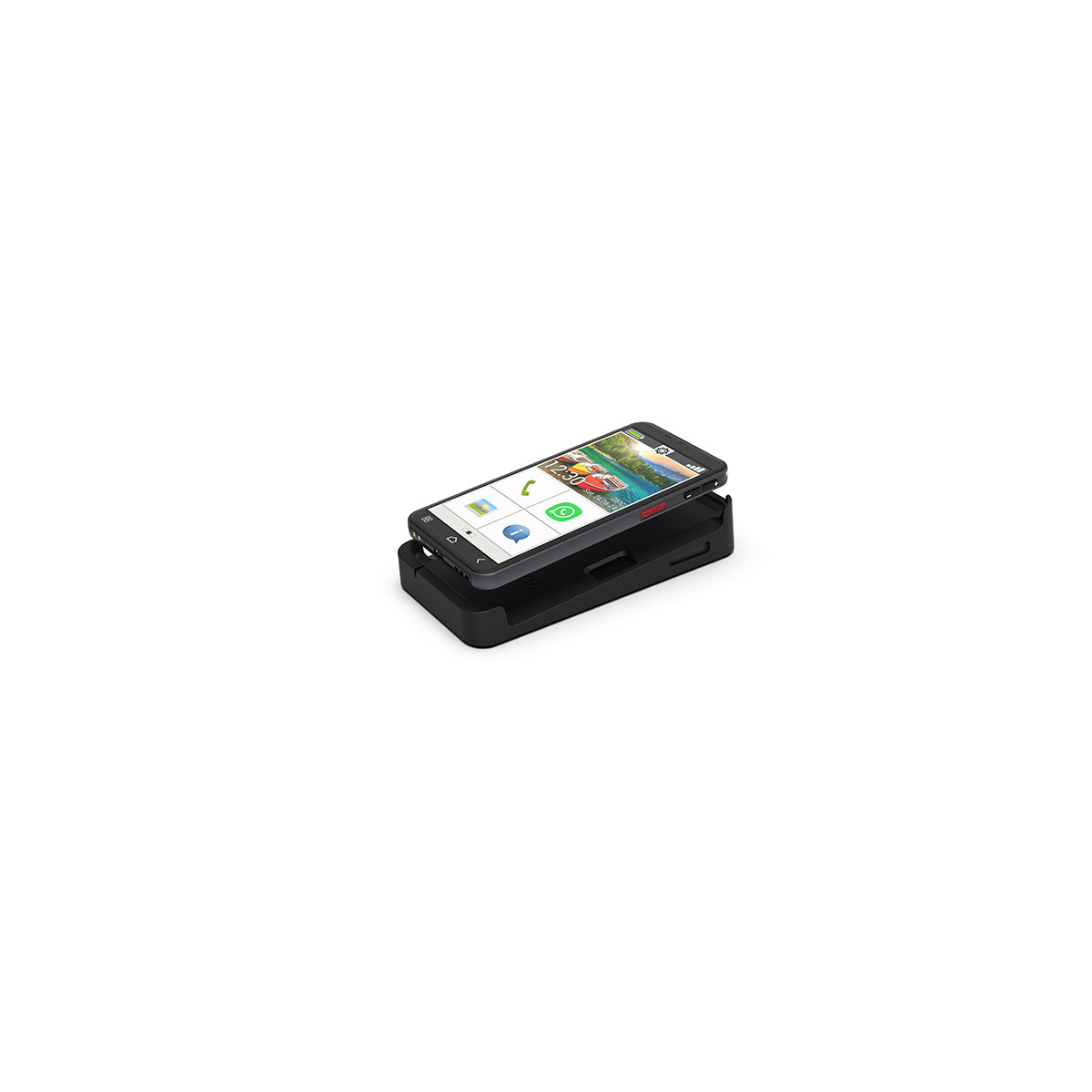Smartphone mit interaktivem Smartcover