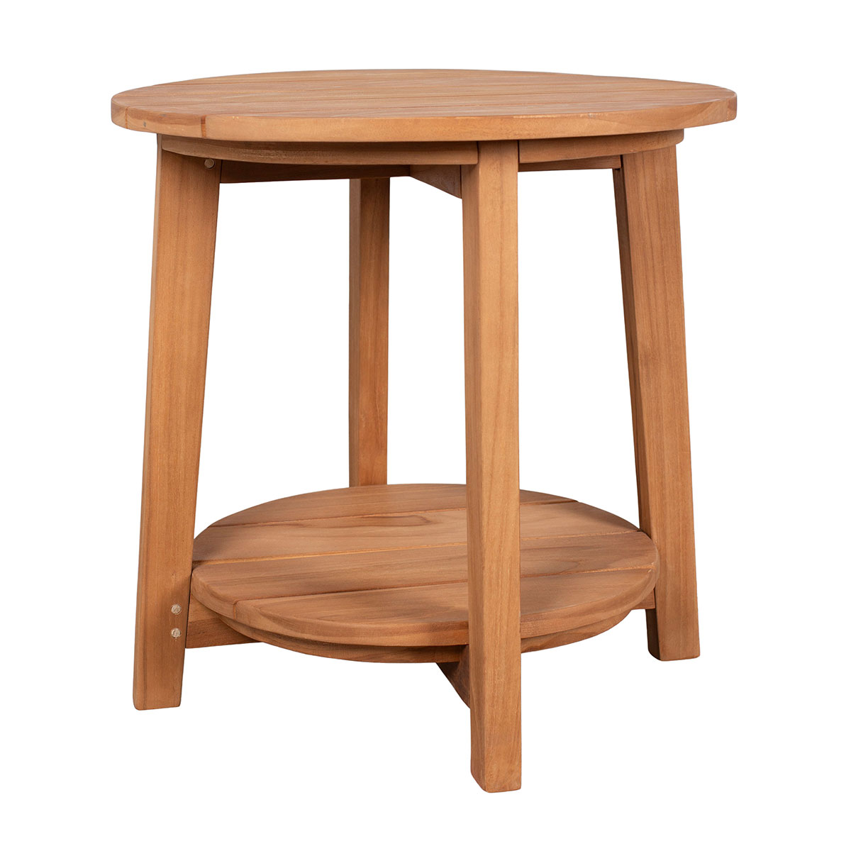  Beistelltisch Milton, rund, Teak