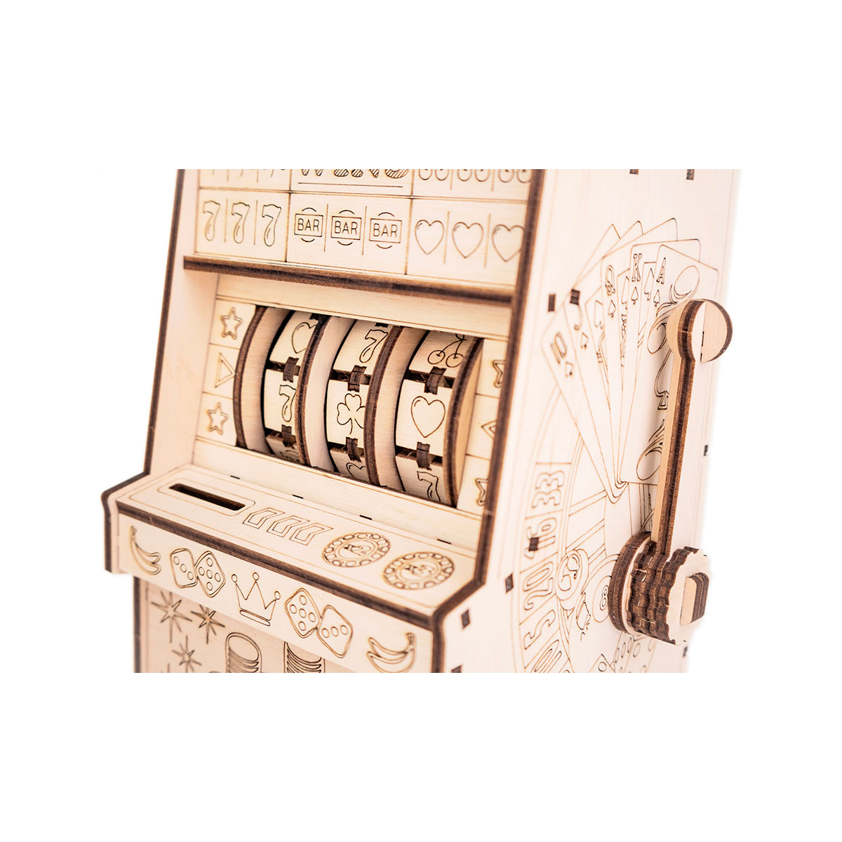 3D-Holzpuzzle, Einarmiger Bandit