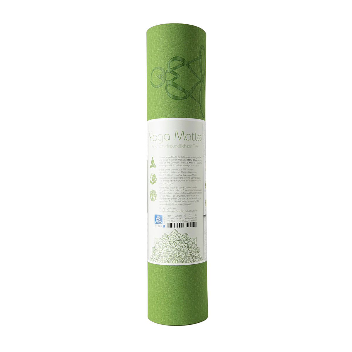 Yogamatte Blume des Lebens