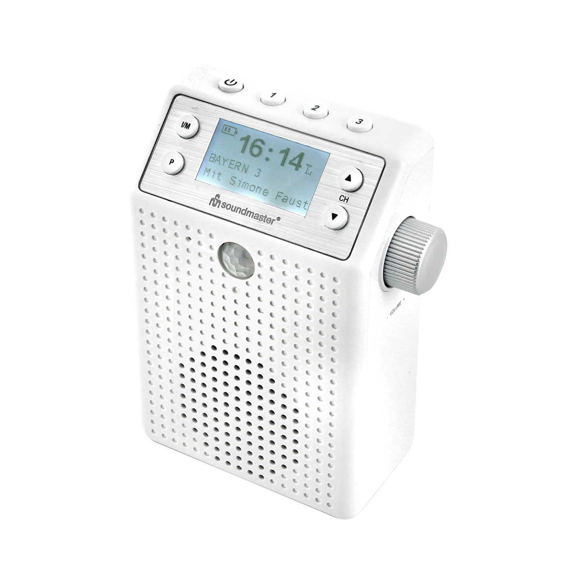 DAB+/UKW Steckdosenradio mit Bewegungsmelder