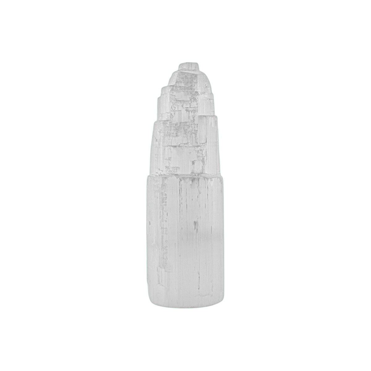 Beleuchteter Selenit "Eisberg" 30 cm ohne Sockel