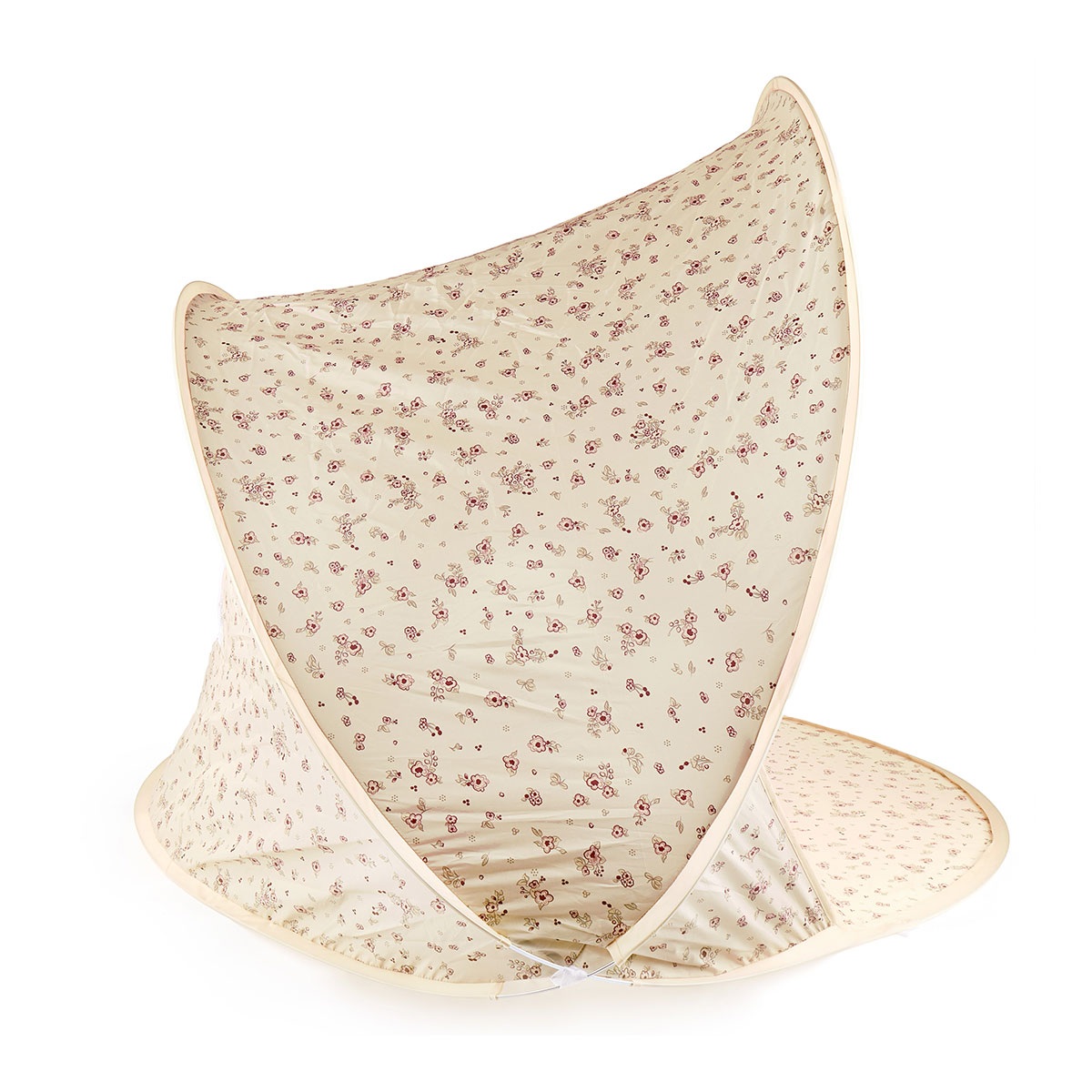 Pop Up Strandmuschel VINTAGE FLOWERS mit UV Schutz