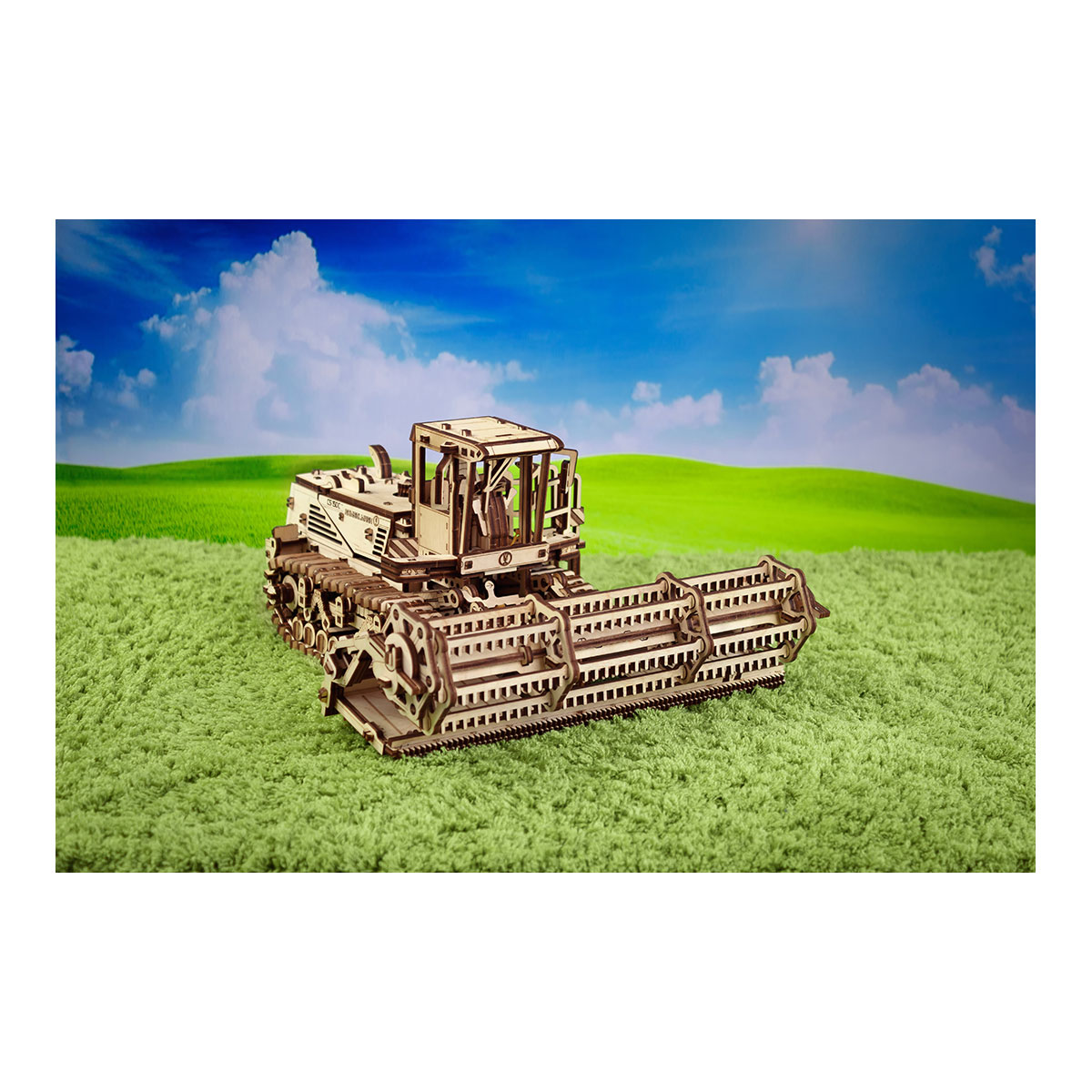3D-Holzpuzzle, Mähdrescher