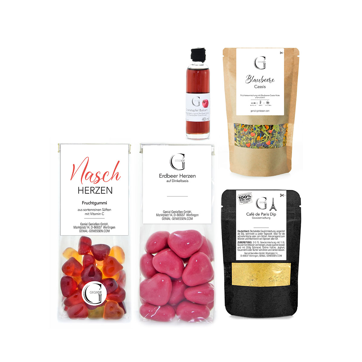 Geschenk-Set Schönen Valentinstag S