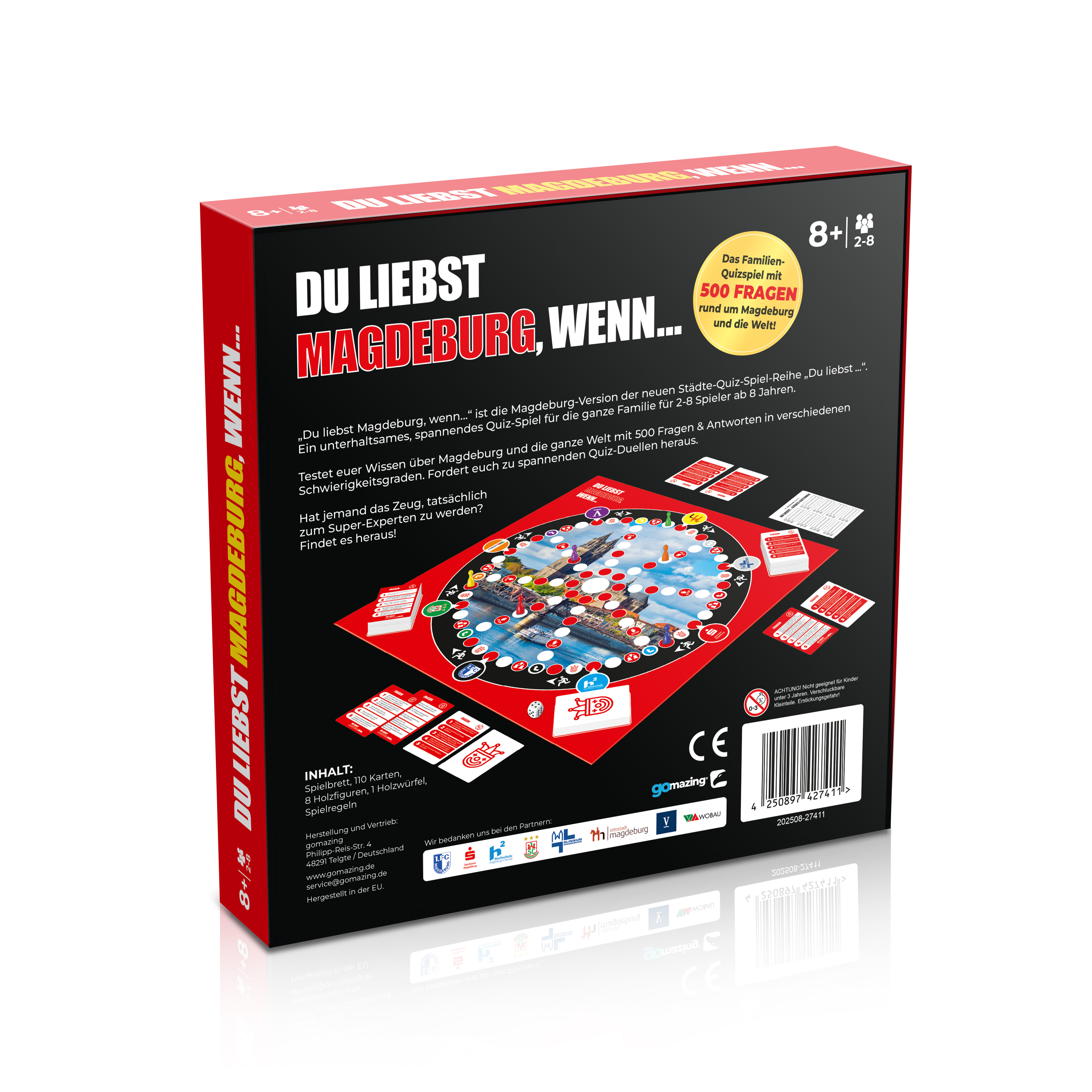 Du liebst Magdeburg - Brettspiel