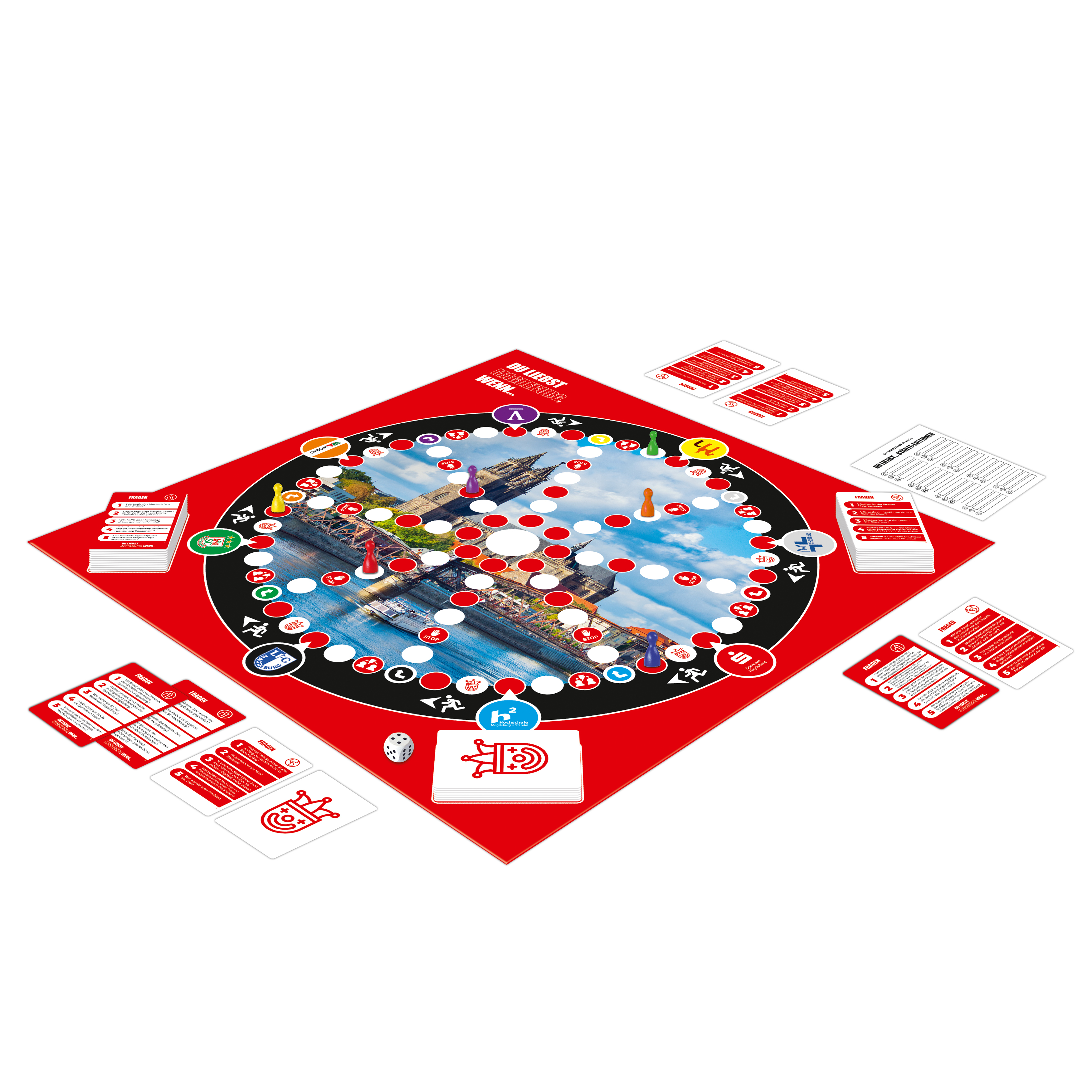 Du liebst Magdeburg - Brettspiel
