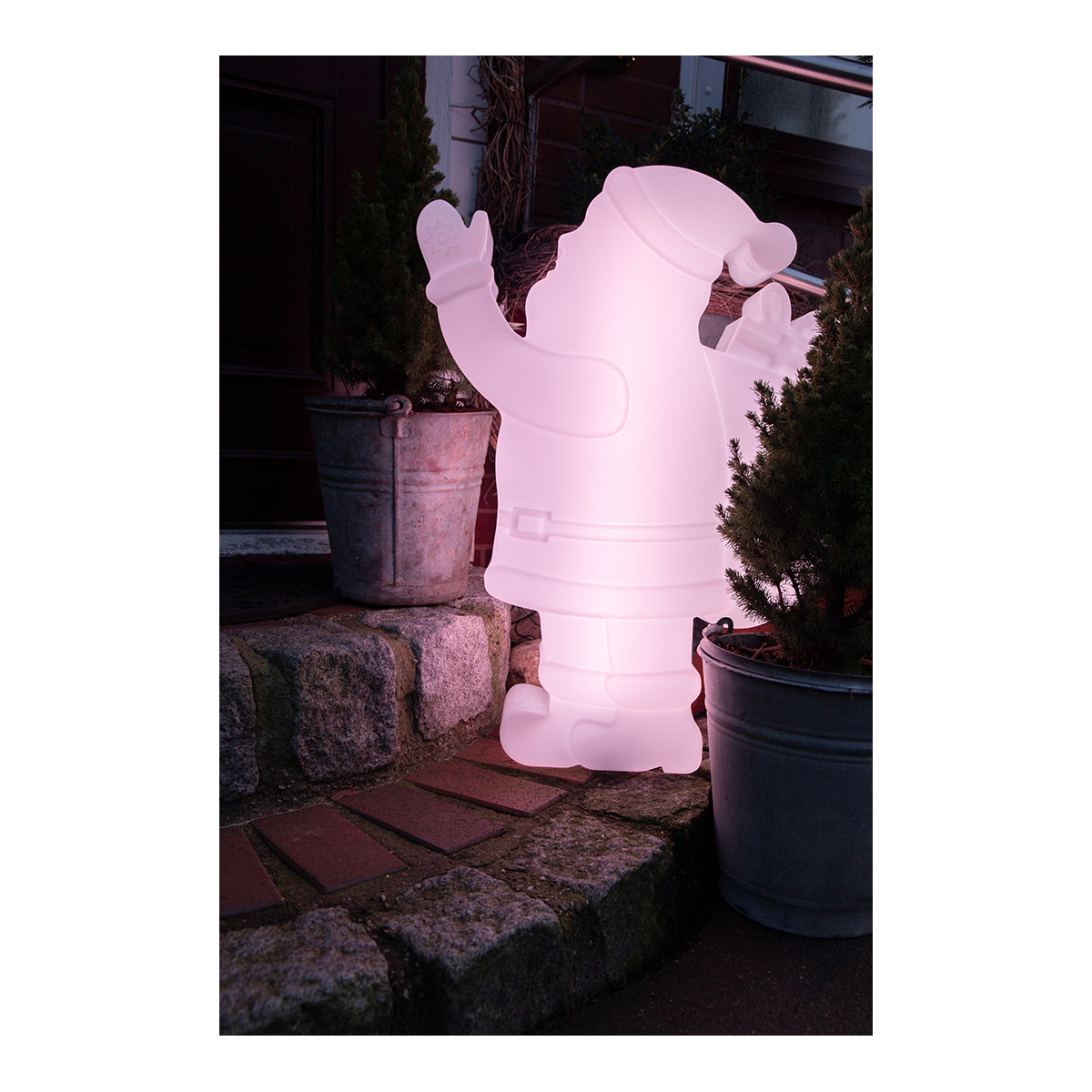 Dekoleuchte Shining Santa 78cm - RGB