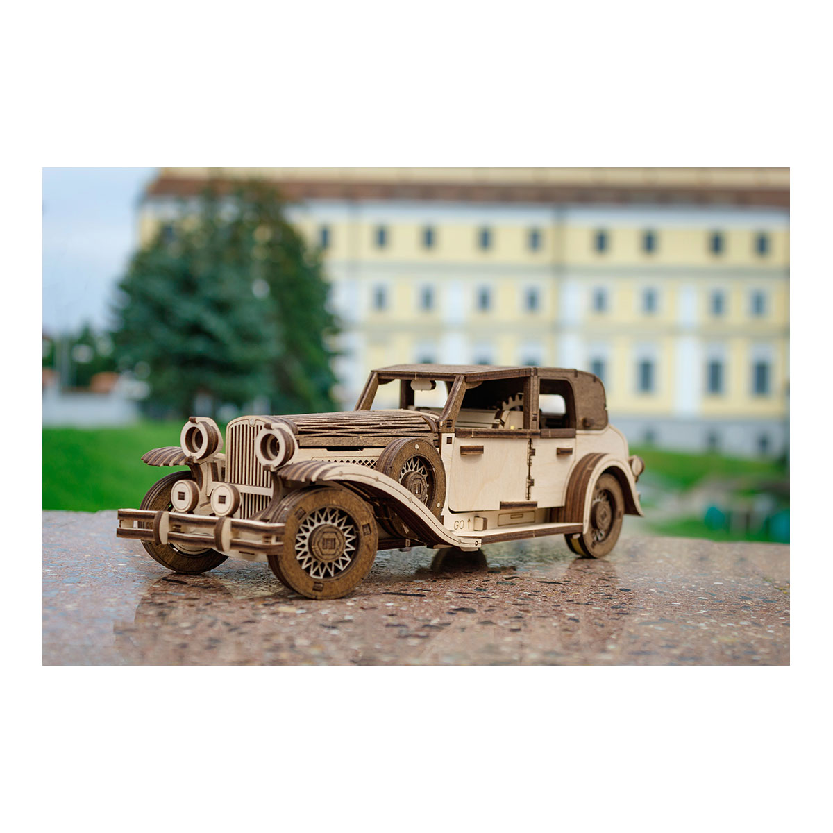 3D-Holzpuzzle, Wind Up Car Ferdinand
