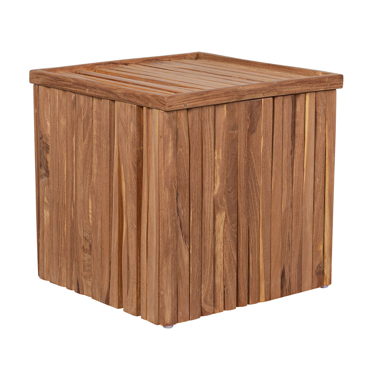 Teak-Box / -Hocker, inkl. Kissenauflage Teak-Box / -Hocker, inkl. Kissenauflage